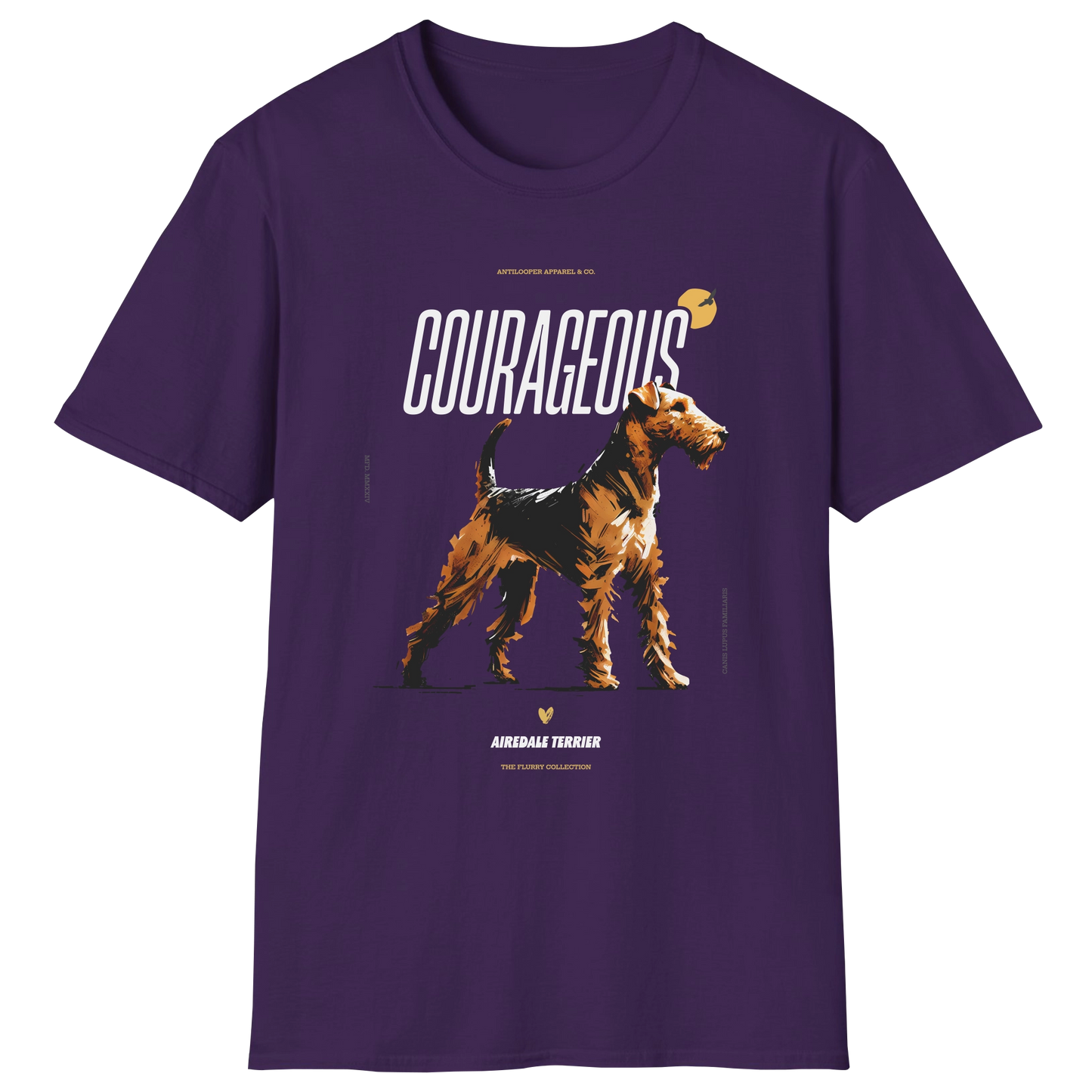 flatlay-flurry-airedale_terrier-t_shirt-purple