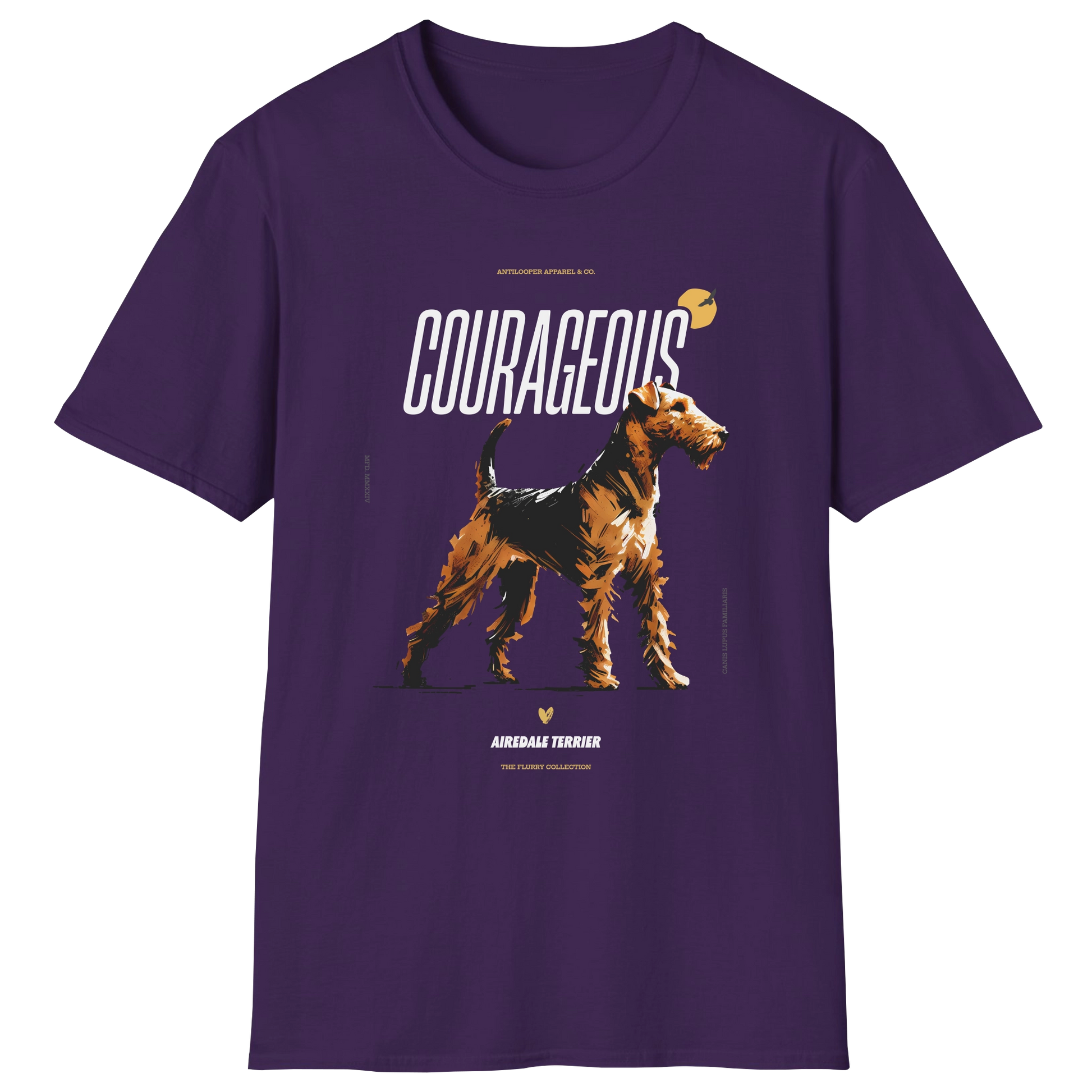 flatlay-flurry-airedale_terrier-t_shirt-purple