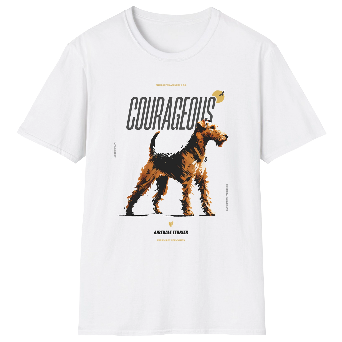 flatlay-flurry-airedale_terrier-t_shirt-white