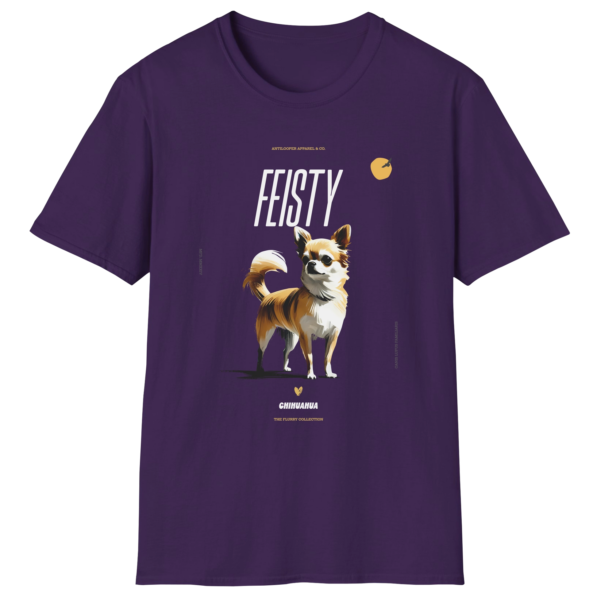 flatlay-flurry-chihuahua+apple_head-t_shirt-purple