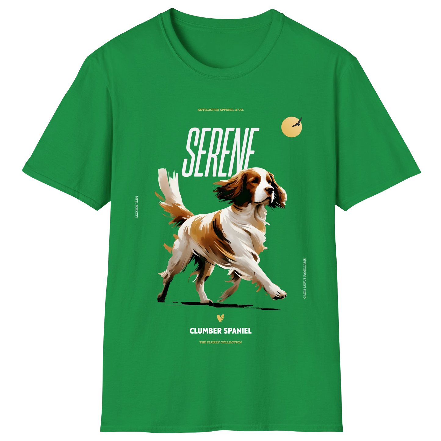 flatlay-flurry-clumber_spaniel-irish_green