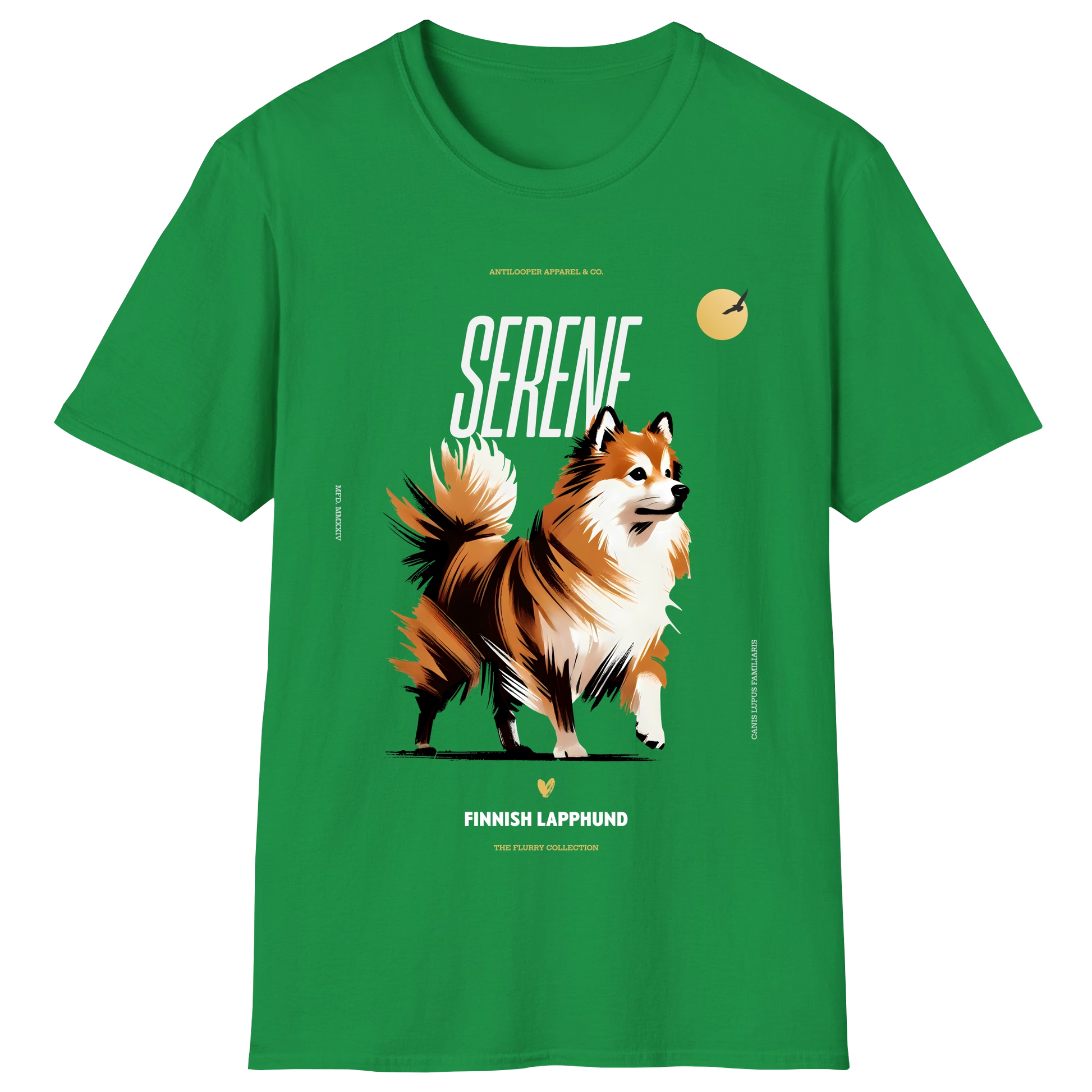 flatlay-flurry-finnish_lapphund-irish_green