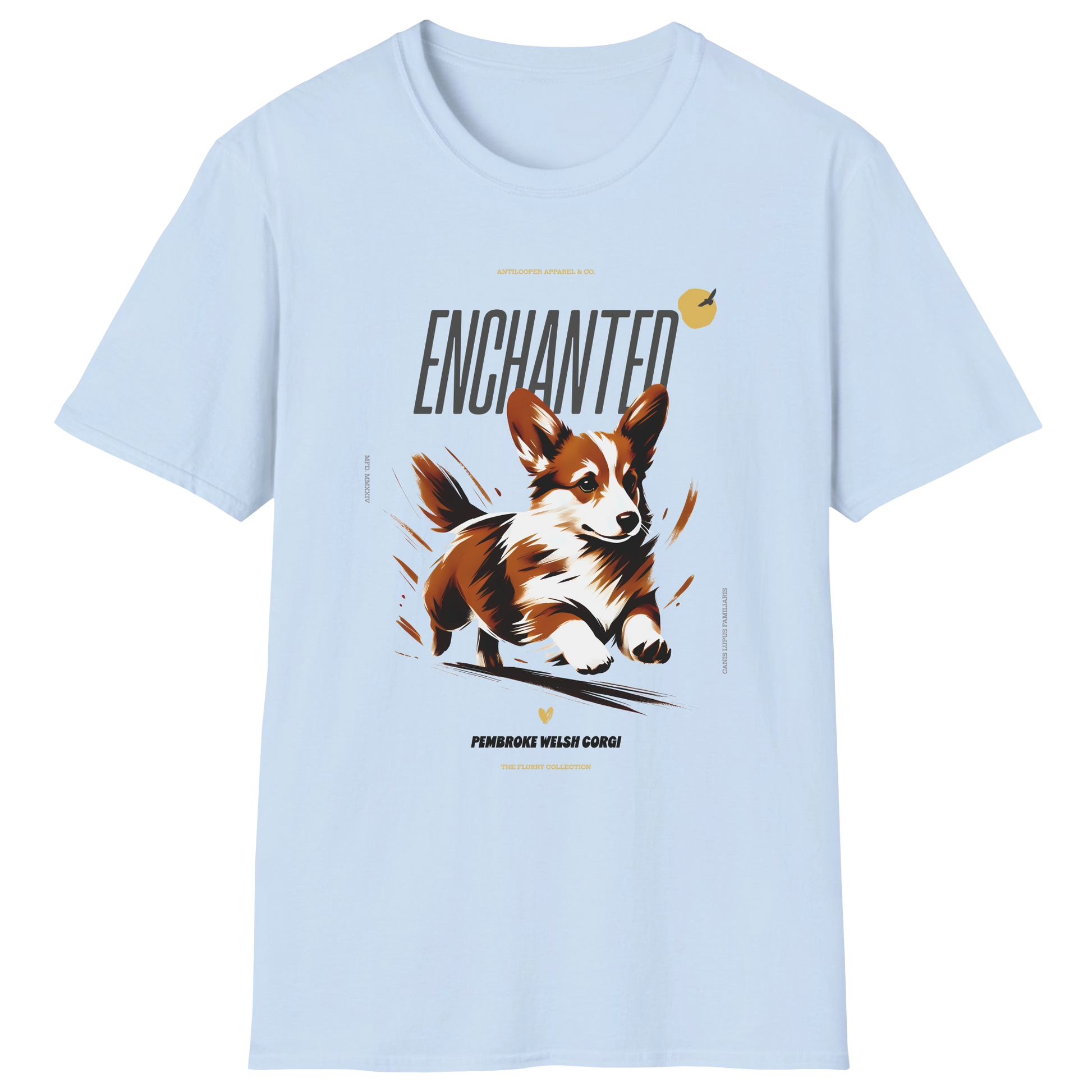 flatlay-flurry-pembroke_welsh_corgi-t_shirt-light_blue