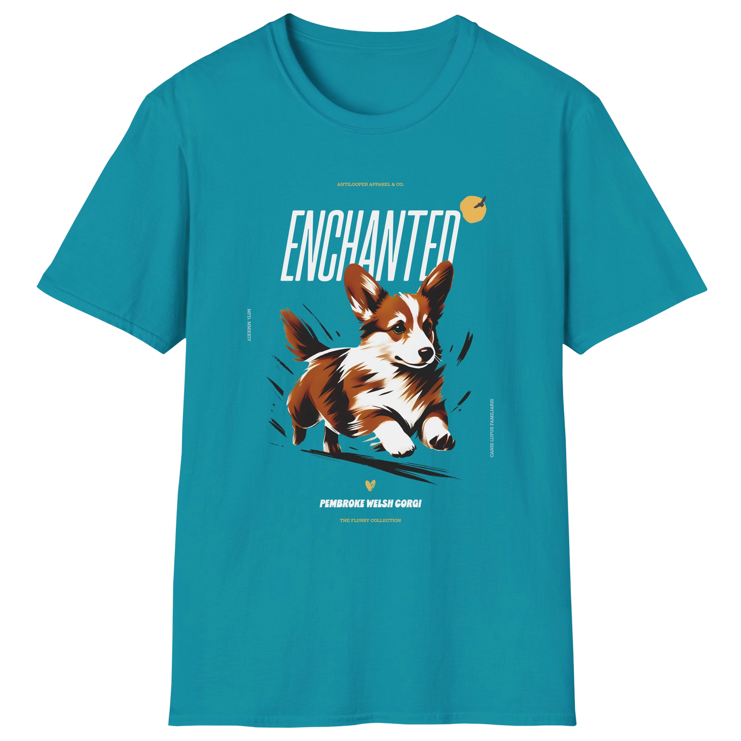 flatlay-flurry-pembroke_welsh_corgi-t_shirt-tropical_blue