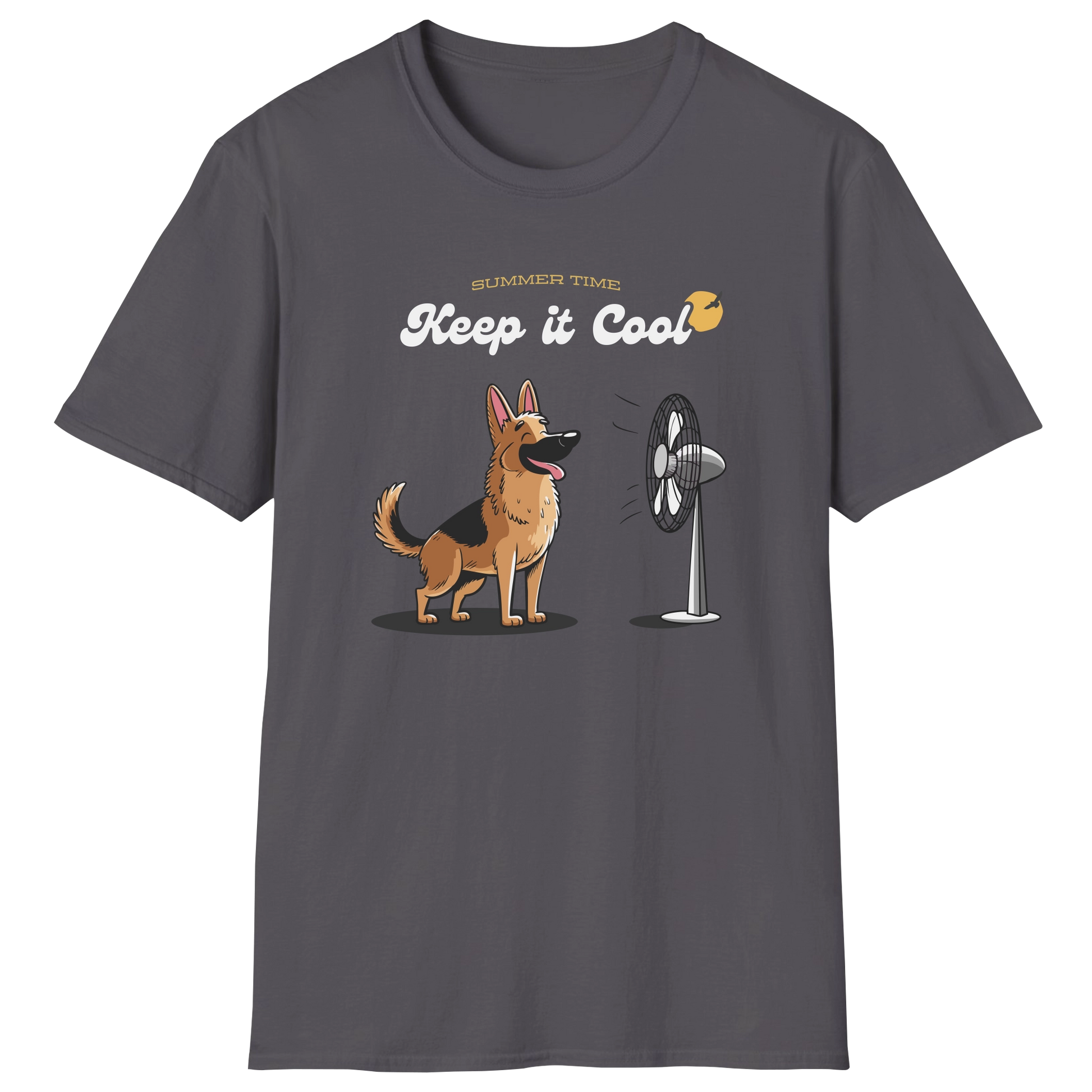 flatlay-german_shepherd-keep_it_cool-t_shirt-charcoal
