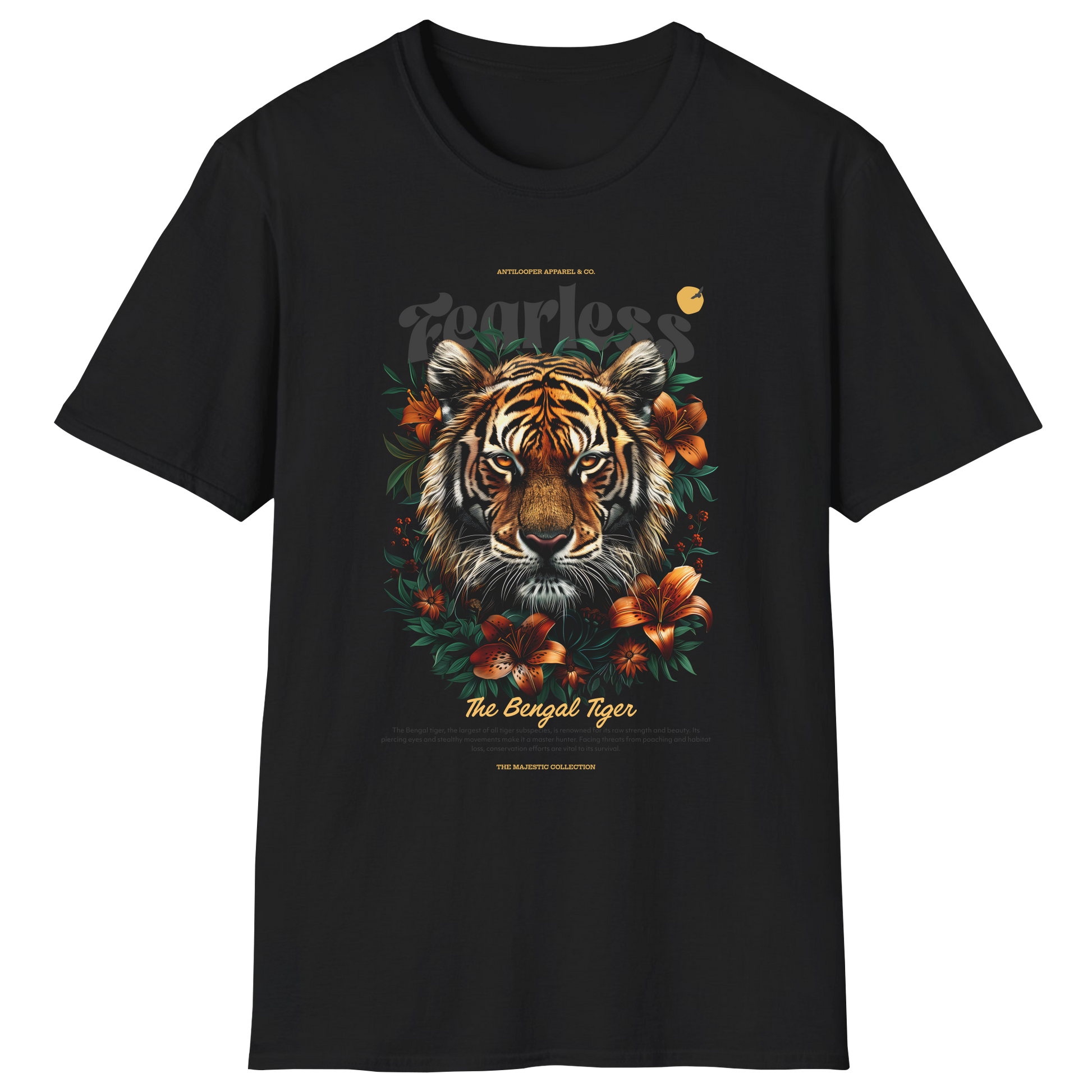 flatlay-majestic-bengal_tiger-t_shirt-black