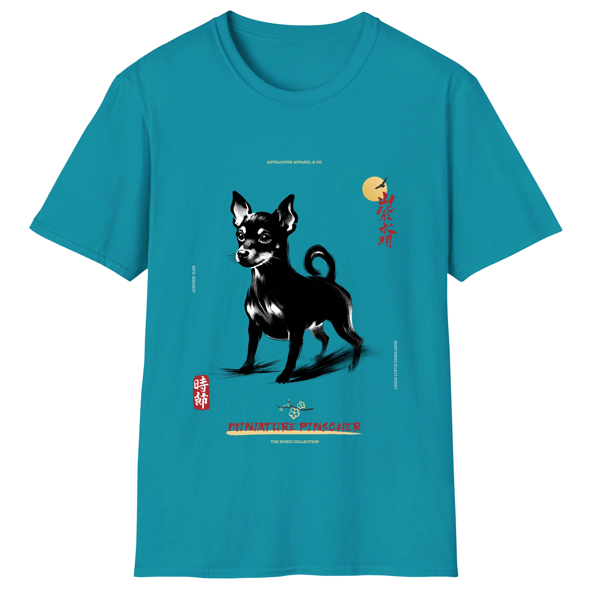 flatlay-sumie-miniature_pinscher-tropical_blue