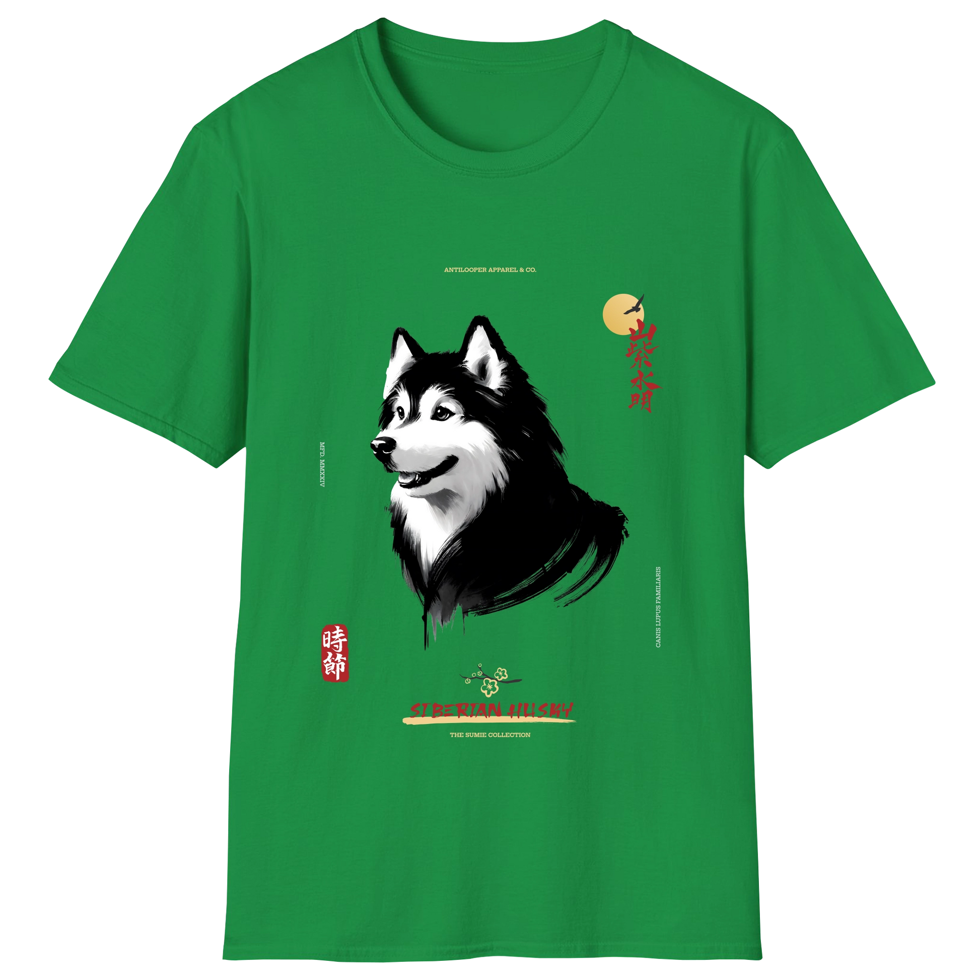 flatlay-sumie-siberian_husky-irish_green